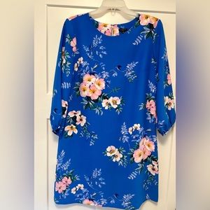 Ann Taylor Floral Sheath Dress size 12p